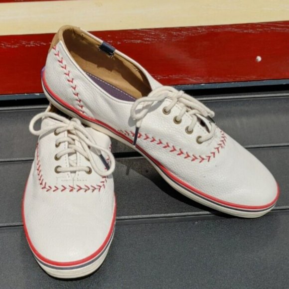 Keds Shoes Keds Championship Pennant Series Leather Sneaker